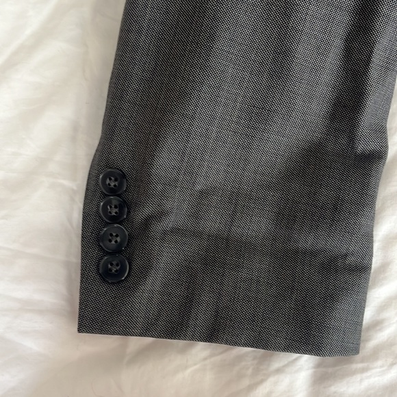 Calvin Klein Slim Fit Grey Blazer - Picture 4 of 5